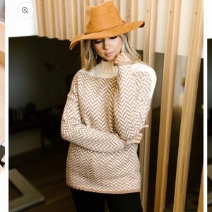 Mess With Your Mind Sweater in Mocha